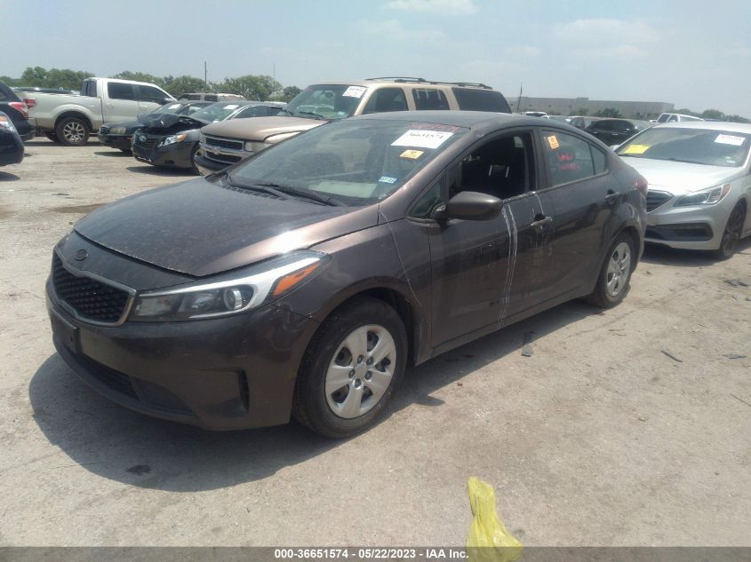 2017 KIA FORTE LX - 3KPFK4A77HE122977