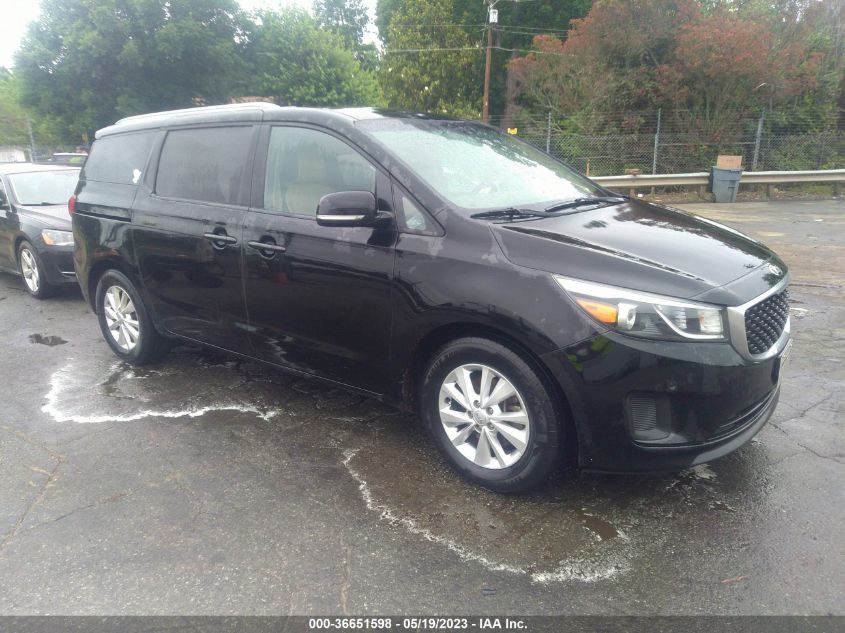 2017 KIA SEDONA LX - KNDMB5C1XH6326703