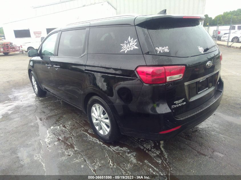 2017 KIA SEDONA LX - KNDMB5C1XH6326703