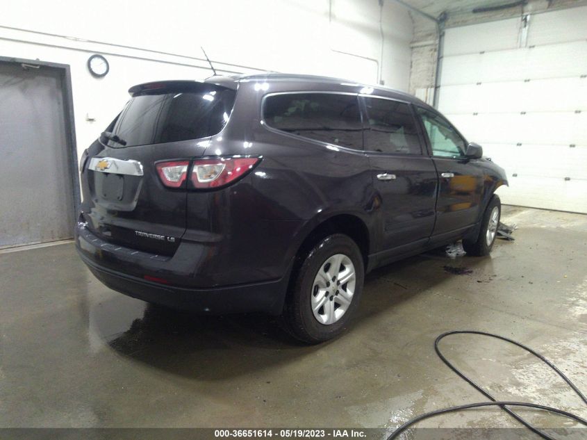 2014 CHEVROLET TRAVERSE LS - 1GNKVFKD1EJ343504
