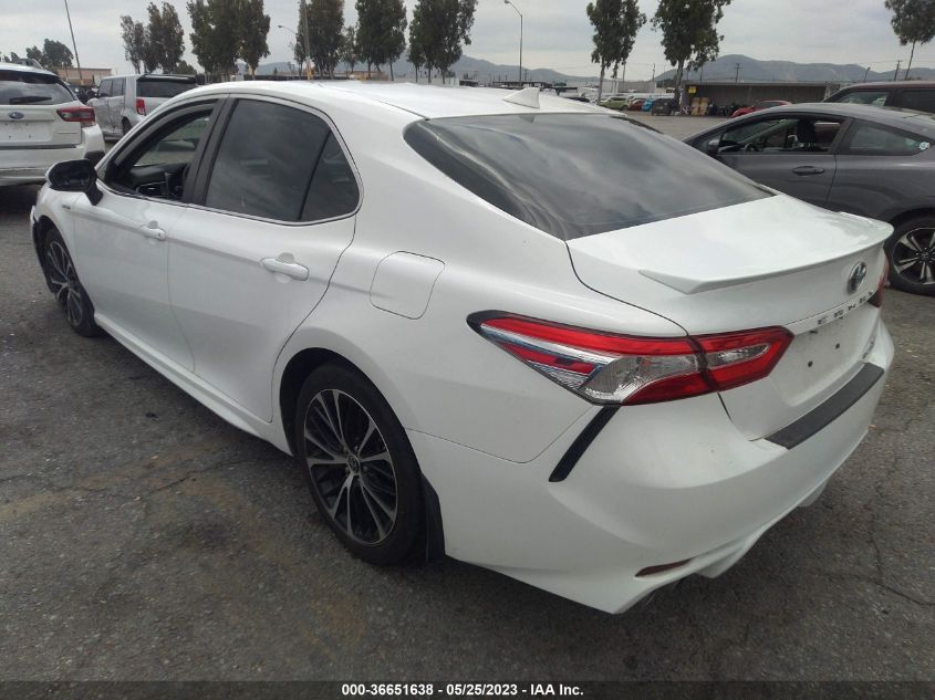 2020 TOYOTA CAMRY HYBRID SE - 4T1G31AK2LU537733