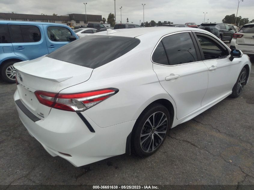 2020 TOYOTA CAMRY HYBRID SE - 4T1G31AK2LU537733