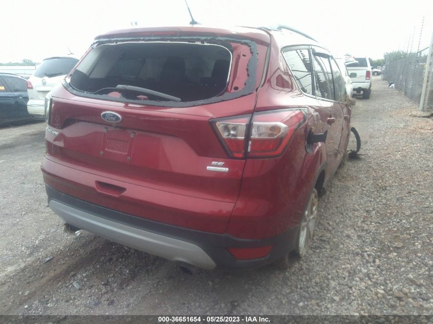 2018 FORD ESCAPE SE - 1FMCU0GD4JUB42593