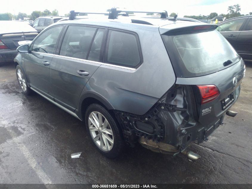 2017 VOLKSWAGEN GOLF ALLTRACK S/SE/SEL 3VWH17AU3HM525389
