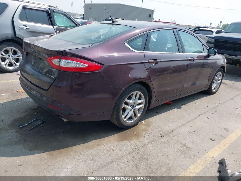 2013 FORD FUSION SE - 3FA6P0H71DR250513