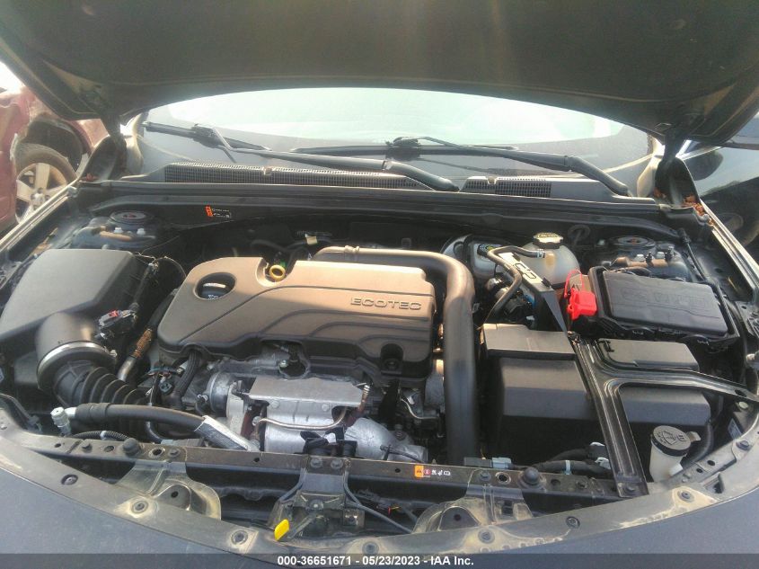 2019 CHEVROLET MALIBU LT - 1G1ZD5STXKF113222