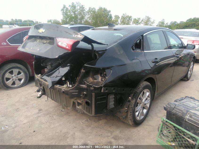 2019 CHEVROLET MALIBU LT - 1G1ZD5STXKF113222