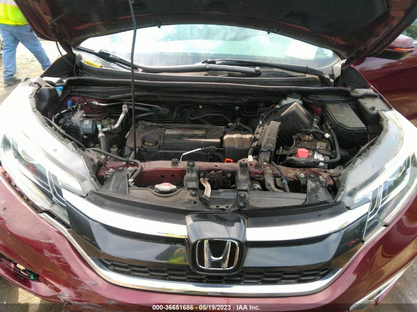 2015 HONDA CR-V TOURING - 5J6RM4H93FL125016
