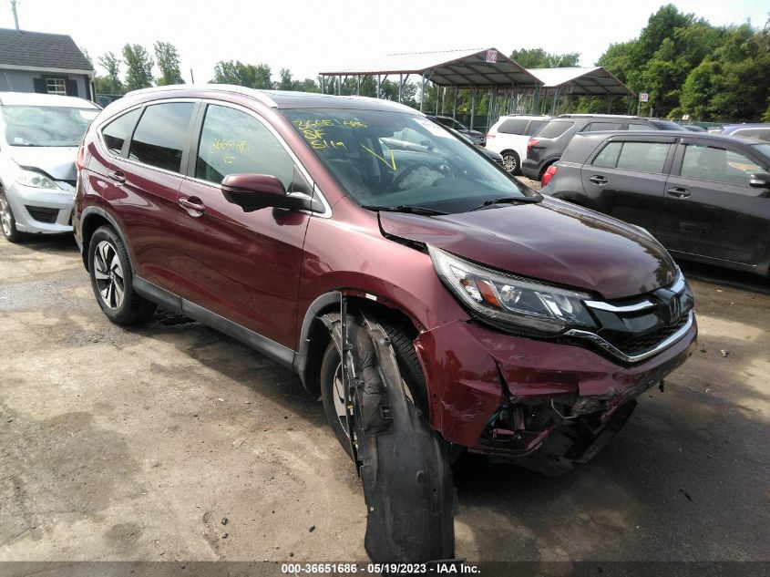 2015 HONDA CR-V TOURING - 5J6RM4H93FL125016