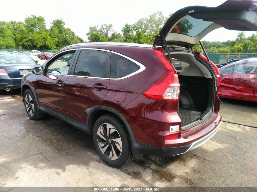 2015 HONDA CR-V TOURING - 5J6RM4H93FL125016