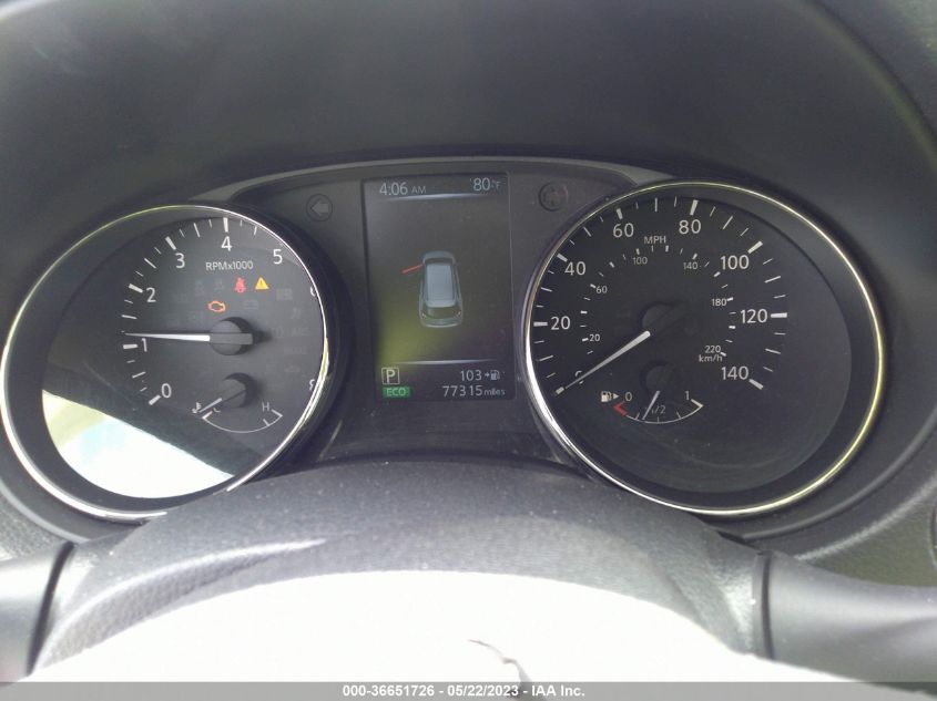 2017 NISSAN ROGUE SV - KNMAT2MT9HP509907