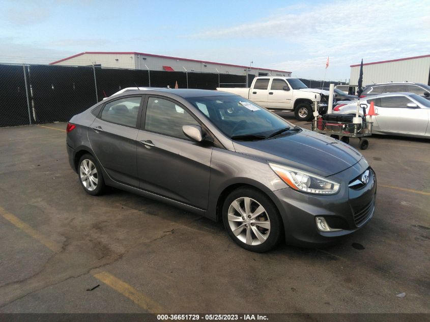 2014 HYUNDAI ACCENT GLS - KMHCU4AE2EU765290