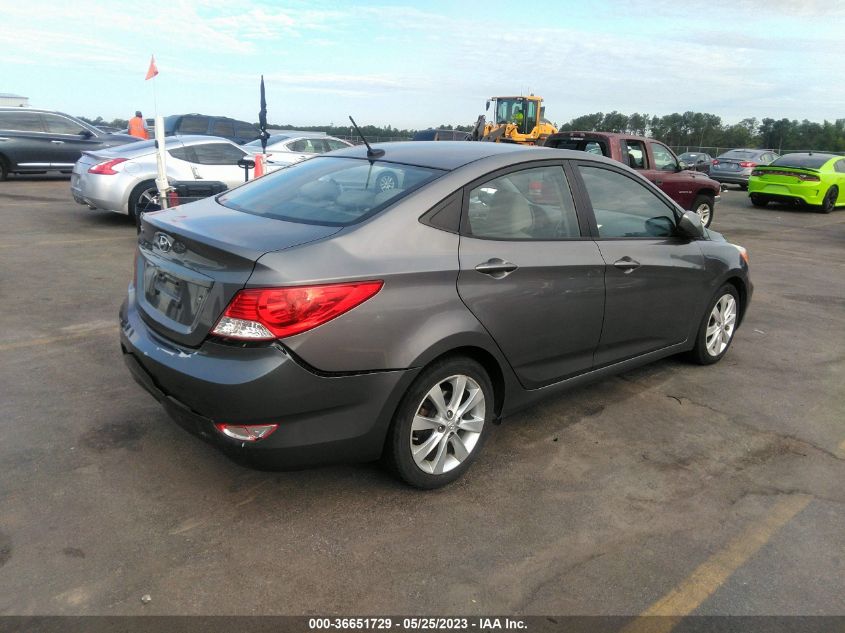 2014 HYUNDAI ACCENT GLS - KMHCU4AE2EU765290