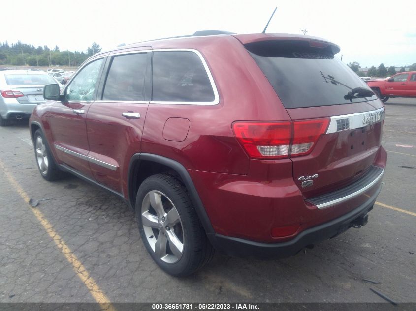 2013 JEEP GRAND CHEROKEE OVERLAND - 1C4RJFCT0DC583851