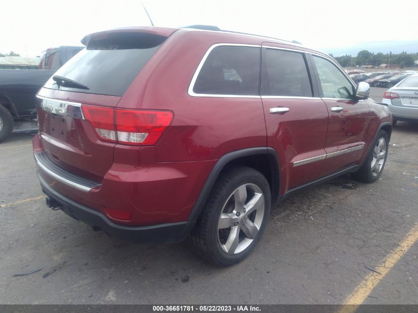 2013 JEEP GRAND CHEROKEE OVERLAND - 1C4RJFCT0DC583851