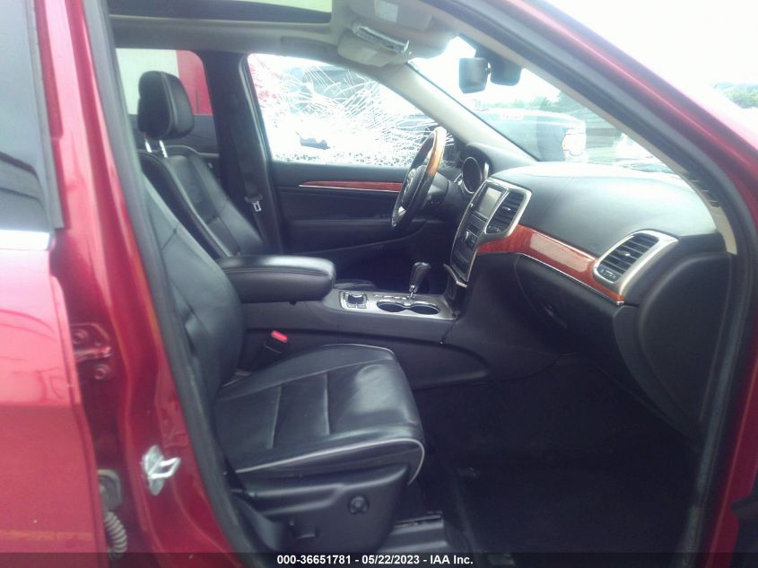 2013 JEEP GRAND CHEROKEE OVERLAND - 1C4RJFCT0DC583851