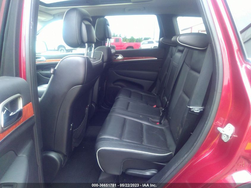 2013 JEEP GRAND CHEROKEE OVERLAND - 1C4RJFCT0DC583851