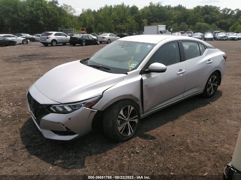 2021 NISSAN SENTRA SV - 3N1AB8CV7MY315333