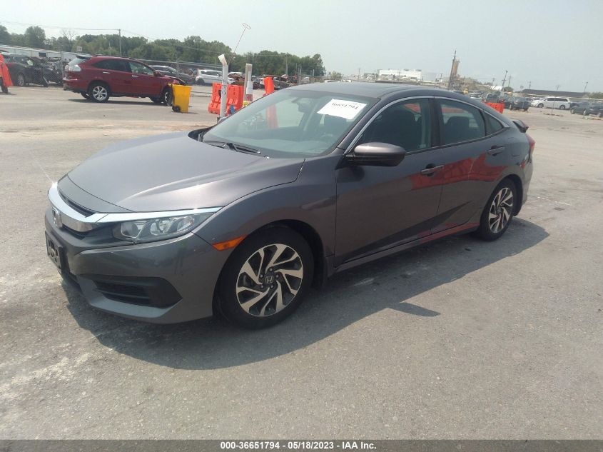 2018 HONDA CIVIC SEDAN EX - 19XFC2F71JE038508