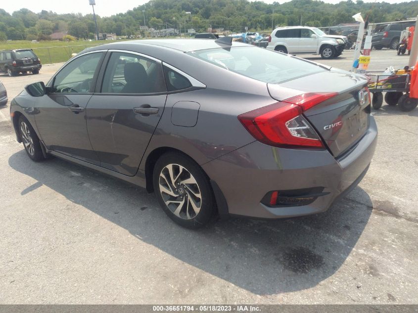 2018 HONDA CIVIC SEDAN EX - 19XFC2F71JE038508
