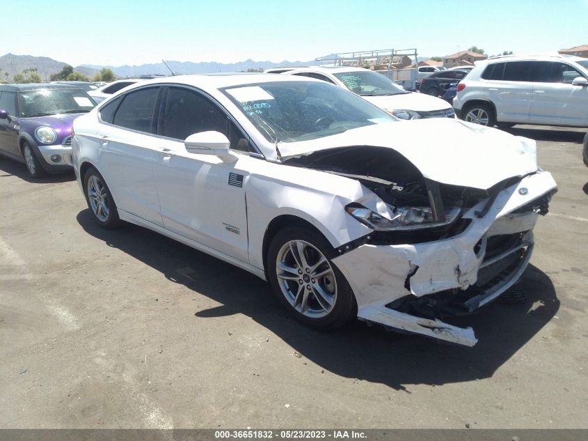 2016 FORD FUSION ENERGI TITANIUM - 3FA6P0SUXGR176530