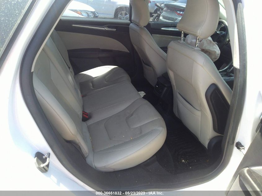 2016 FORD FUSION ENERGI TITANIUM - 3FA6P0SUXGR176530