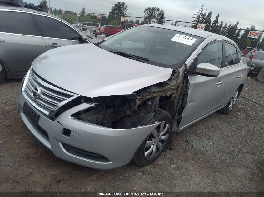 2013 NISSAN SENTRA SV - 1N4AB7AP6DN909071