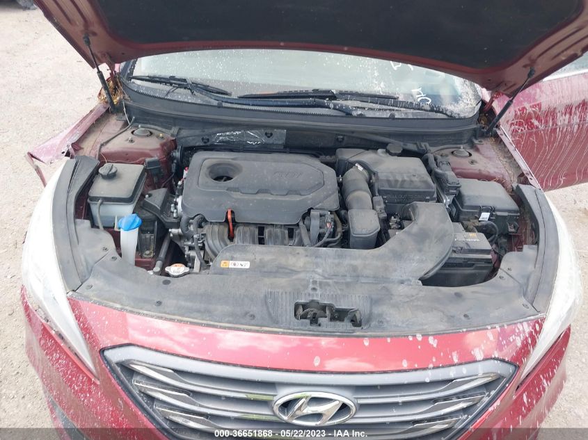 2016 HYUNDAI SONATA 2.4L SPORT - 5NPE34AF2GH321915