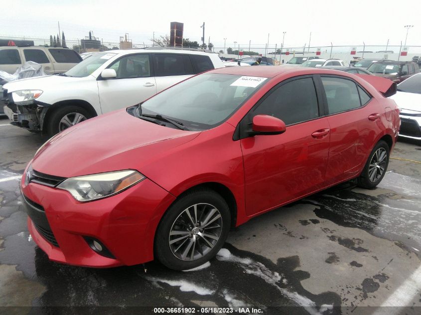 2016 TOYOTA COROLLA L/LE/S/S PLUS/LE PLUS - 5YFBURHE9GP381557