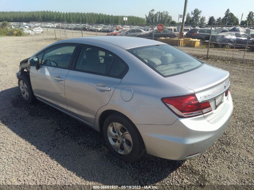 2014 HONDA CIVIC SEDAN LX - 19XFB2F53EE202428