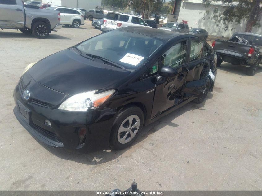 2013 TOYOTA PRIUS ONE/TWO/THREE/FOUR/FIVE - JTDKN3DU9D5658434