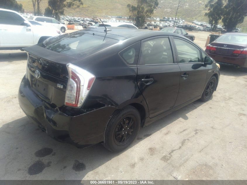 2013 TOYOTA PRIUS ONE/TWO/THREE/FOUR/FIVE - JTDKN3DU9D5658434