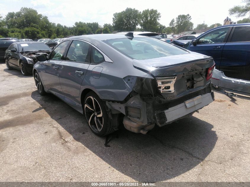 2022 HONDA ACCORD SEDAN SPORT - 1HGCV1F39NA020160