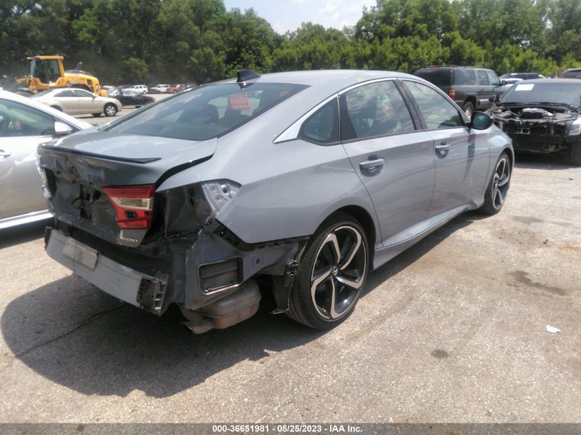 2022 HONDA ACCORD SEDAN SPORT - 1HGCV1F39NA020160