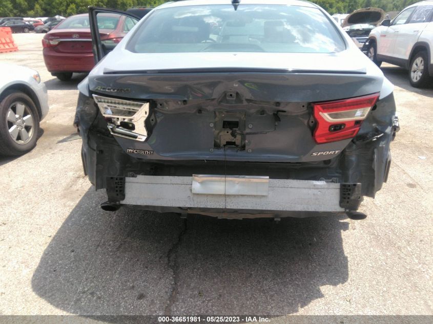 2022 HONDA ACCORD SEDAN SPORT - 1HGCV1F39NA020160