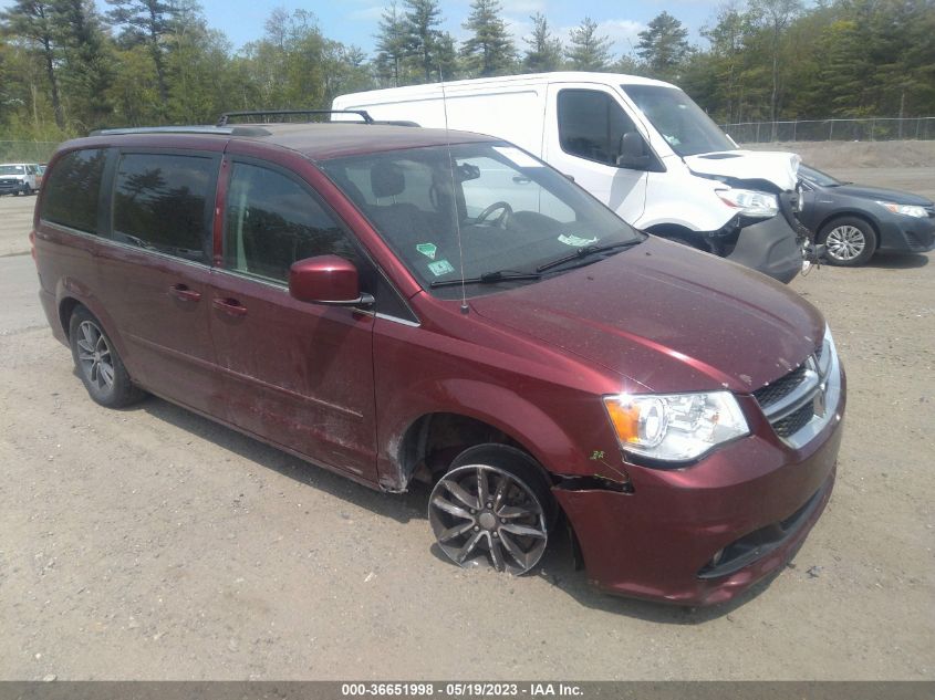 2017 DODGE GRAND CARAVAN SXT - 2C4RDGCG1HR698617