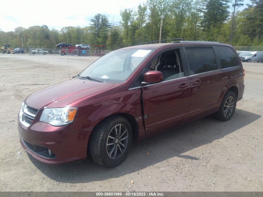 2017 DODGE GRAND CARAVAN SXT - 2C4RDGCG1HR698617