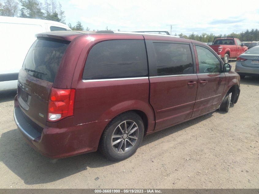 2017 DODGE GRAND CARAVAN SXT - 2C4RDGCG1HR698617