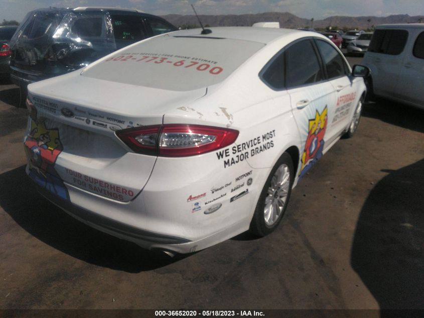 2014 FORD FUSION ENERGI SE LUXURY - 3FA6P0PU2ER293671