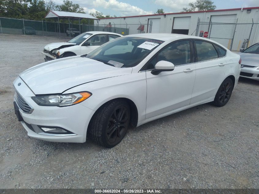 2018 FORD FUSION SE - 3FA6P0T92JR127789