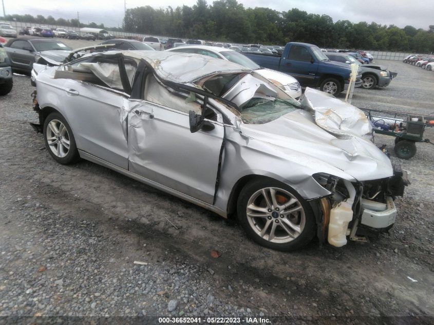 2018 FORD FUSION SE - 3FA6P0H76JR129388