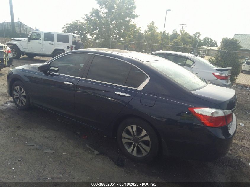 2013 HONDA ACCORD SDN LX - 1HGCR2F30DA280780