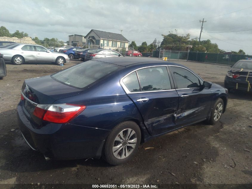2013 HONDA ACCORD SDN LX - 1HGCR2F30DA280780