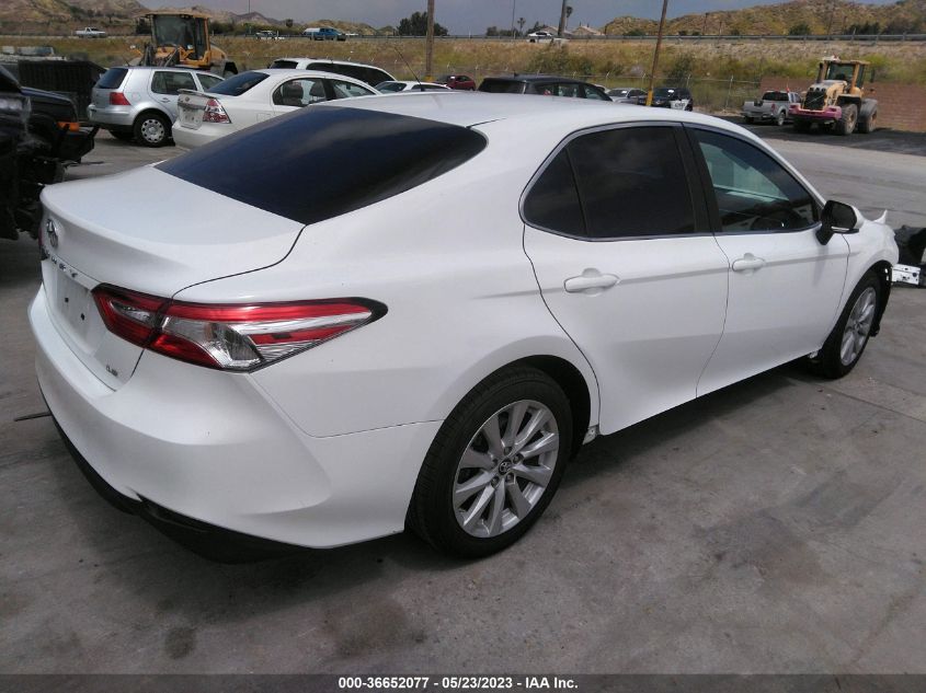 2018 TOYOTA CAMRY LE - 4T1B11HK8JU056551