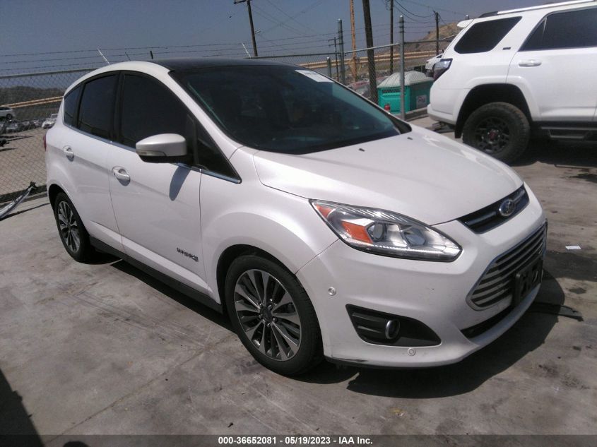 1FADP5DU6JL104067 FORD C-MAX HYBRID TITANIUM 2018