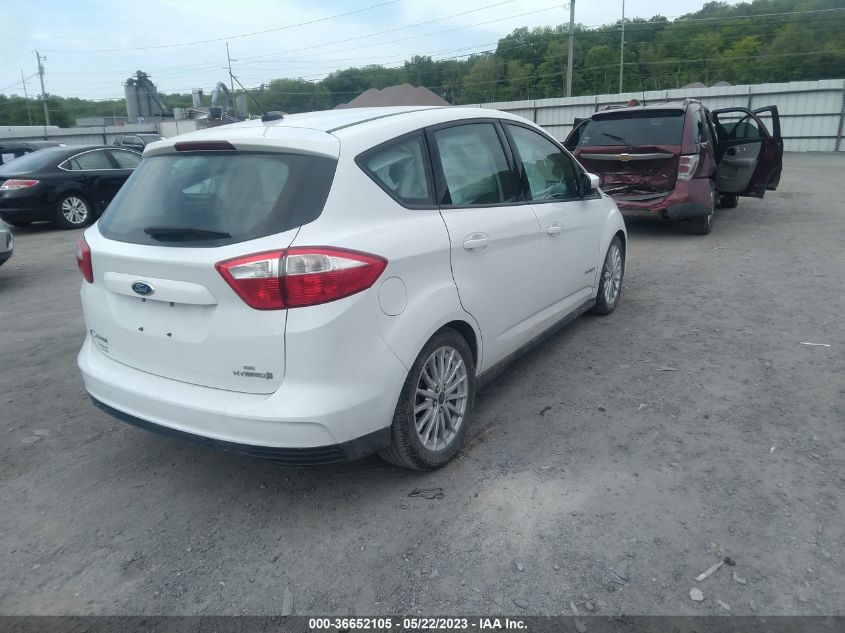 2013 FORD C-MAX HYBRID SE - 1FADP5AU5DL549022