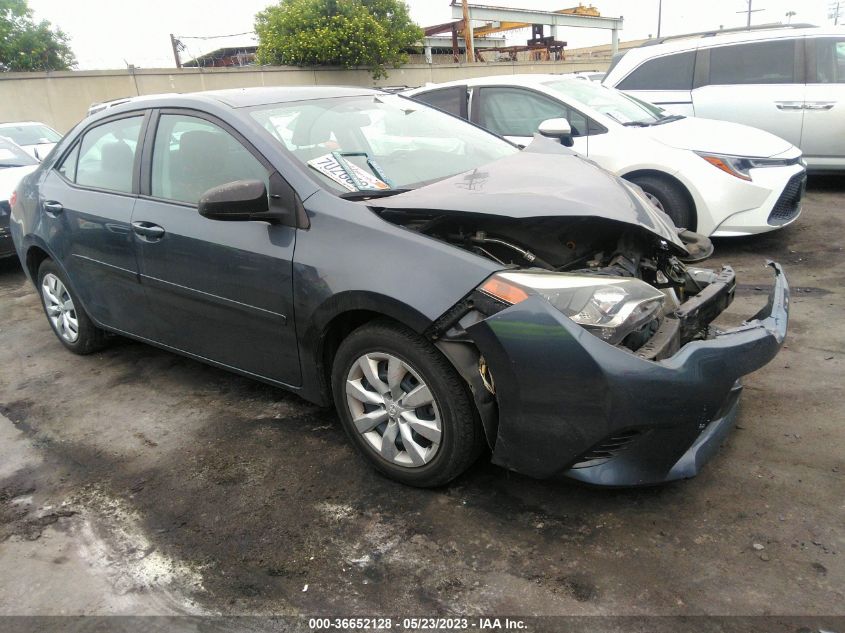 2016 TOYOTA COROLLA LE - 5YFBURHE6GP513500