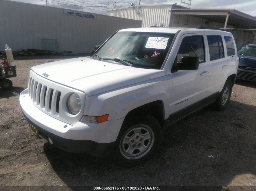 2016 JEEP PATRIOT SPORT - 1C4NJPBB6GD655647