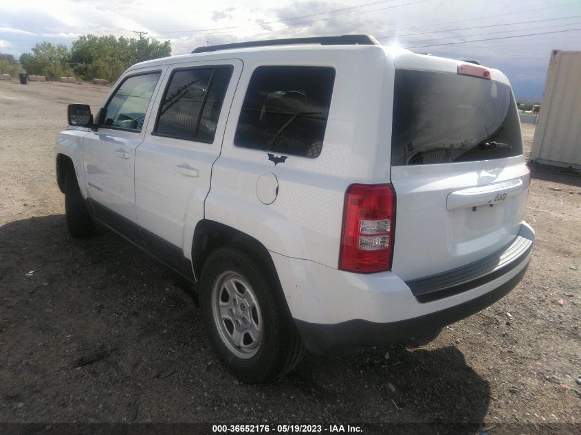 2016 JEEP PATRIOT SPORT - 1C4NJPBB6GD655647