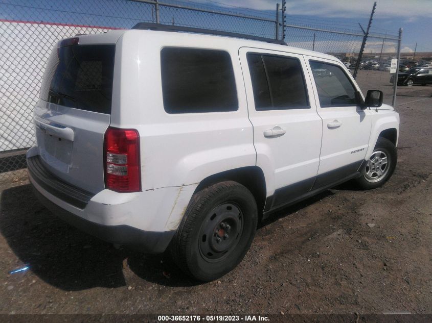 2016 JEEP PATRIOT SPORT - 1C4NJPBB6GD655647